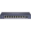 Hikvision - DS-3E0510HP-E - HIKVISION - Interruttore di rete - 10 Porte Gigabit - Strato 2-2 Porte Hi-PoE - Metallo - DS-3E0510HP-E