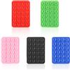 PEUTIER 5pz Supporti per Ventosa Silicone Telefono, Rettangolare Supporto Telefono Ventosa per Auto Adesivo con Ventosa per Telefono Ventosa per Telefono Auto per Telefoni Alimentazione Mobile