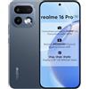 realme 16 Pro 5G Telefono cellulare Smartphone, Display AMOLED 6,78 1.5K 144Hz, 200MP OIS,Selfie 50MP, Batteria 6500mAh, Ricarica Rapida 45 W, IP68/IP69K Resistente (Pebble Grey, 512, GB, 8, GB)