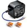 Leikurvo Caricatore USB di tipo C da 30 W, da incasso a parete da AC a Type-C per tablet USB, alimentatore PD3.0, caricatore rapido 100-240 V, 5V3A/9V3A/12V2.5A/15V2A/20V1.5A per Junction Box da 86 x 86 mm