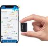 Winnes Mini GPS Micro Localizzatore 4G Spia Tracker Portatile Con Magnete Per Auto/Moto/Bambini/Valigia/Borsa - Posizione in Tempo Reale, Anti-Perso Alarm, APP/Piattaforma Gratuita (TK913)