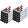 RGBS 10 PZ 2.5 SAS/SATA Hard Drive Caddy Tray Slittino 00E7600 L38552 Compatibile Per IBM Lenovo X3100 X3250 X3550 X3650 X3850 X3950 M5 X6 M6