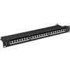 LANBERG PPS7-1024-B Patch Panel 24 PUERTOS 1U Cat.7 FTP Negro