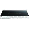 D-Link DGS-1210-24P/E Smart Switch Gestito, 24 Porte Gigabit, PoE - Solo cavo di alimentazione UE