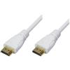 Techly 105353 Cavo High Speed HDMI™ con Ethernet 1.5 Metro Bianco Bianco