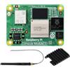 Waveshare Pi Compute Module 5 CM5108016 (with WiFi Module, 8GB RAM, 16GB Flash eMMC), Raspberry Pi CM5 Computing Module Core Board, also Comes with an Antenna and a Heatsink (3 Items)