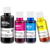 UniPlus 4x Cartuccia di Inchiostro di Ricarica Compatibile per 31 32XL Nero 165mL Ciano Magenta Giallo 100mL per Smart Tank Plus 555 570 655 559 Smart Tank 455 457 510 513 536 539 7005 7305 7605