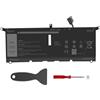 ASUNCELL 7.6V/52Wh DXGH8 Batteria del computer portatile per Dell XPS 9370 9380 7390 Series, Dell Inspiron 13 5390 5391 7390 2-in-1 7391 2-in-1, Inspiron 14 7400 7490, Latitude 3301 E3301
