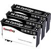 HenceBuy 405XL Nero Cartucce d'inchiostro for Epson 405 XL Nero Compatibili per WorkForce Pro WF-3820DWF WF-3825DWF WF-4820DWF WF-4825DWF WF-4830DTWF WF-7830DTWF WF-7835DTWF WF-7840DTWF (3 Nero)