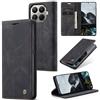 Sojlecyu Cover per Xiaomi 15T Pro 5G Custodia, a Libro Portafoglio in Premium Pelle PU Porta Carte Flip Case Supporto Protezione Case Cover per Xiaomi 15T Pro 5G, Nero