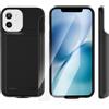 Giabuao Custodia con Batteria per iPhone 11 (6,1), Caricabatterie Portatile da 8500 mAh, Ultra Sottile con Batteria Estesa e Custodia Protettiva con Funzione di Ricarica per iPhone 11 - Nero