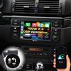 DYNAVIN Android Autoradio Navigatore per BMW serie 3 E46, 7 pollici OEM Radio con Wireless CarPlay e Android Auto | Head-up Display | Dab+ Radio: D9-E46 Premium Flex