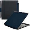 GOVTVA Custodia portapenne per Onyx Boox Go Color 7 (Gen 1/2, 2024/2025) / Boox Go 7 Ultra-sottile Enhanced Auto Sleep/Wake Cover con retro in TPU trasparente e chiusura magnetica (corteccia di panno)