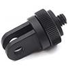 LICHIFIT Universale Lega di Alluminio Connettore 1/4 Camera Base Vite Adattatore per Insta360 X4 /X3 & ONE X3/X2/X/R per GoproHero 11/10 Action Camera Accessori