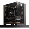 TR A70 Vision PC Case - Illuminazione ARGB da 5 V, design a rete per un raffreddamento ottimale, spazi disco rigido flessibili, ideale per il montaggio fai da te, con display da 9,16 pollici