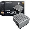 MONTECH Century II - Alimentatore ATX di fascia alta da 1200 W - 80 Plus Gold & Cybenetics Platinum - Completamente modulare - ATX 3.1 e PCIe 5.1 pronto con cavo da 12 V-2 x 6-10 anni