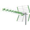 r2digital ANTENNA TV ESTERNA DVB-T2 DIGITALE TERRESTRE 4G LTE HD TELEVISORE RADIO ULTRA POTENTE ottima per ricezione debole (BLTE)