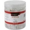 Techly Professional 028894 Confezione 100 Plug RJ45 UTP per Cavo Rigido Cat.6 Trasparente