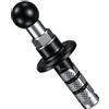 BRCOVAN Supporto a sfera da 17 mm (0,67'') per manubrio da 0,5 pollici a 1,75 pollici di diametro
