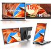 Dopesplay 2025 Nuovo - 15.6 Monitor Portatile, FHD 1080P IPS Monitor per Laptop, Plug & Play, Estensione a Doppio Schermo Amovibile venire con USB-C/USB-A/HDMI, Compatibile con Mac/Windows/Chrome