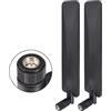 YILIANDUO 2 Pezzi Antenna 4G LTE SMA Maschio 12dBi 19.5cm WiFi antenna Omni direzionale amplificatori di segnale per Tim Vodafone Huawei ZTE CPE Router Modem Gateway Cellulare Telecamera IP