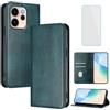 OUEAYIEN per OPPO Reno15 Pro 5G Cassa Del Telefono Portafoglio con Protezione Dello Schermo RFID Blocco Antiurto In Pelle Vibrazione Cavalletto Carta Della Copertura Del Telefono Vintage per Reno 15