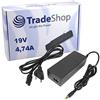 Trade-Shop Alimentatore di rete per computer portatile, 19 V, 4,74 A, 5,5 mm x 1,7 mm, spina per Acer Aspire 7540G 7551 7551G 7552 7560G 7720 7720Z 7720ZG 7730 7730G 7730Z 735 G 735G 735G 735G 77735G 77735G