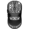 Lancoon Mouse da gioco wireless con adesivo regolabile in PU da 12000 DPI PAW-3311, sensore 2,4 G Tri-Mode leggero ricaricabile a lunga durata per computer portatile ufficio casa