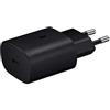 OEM Sam Caricatore Originale EP-TA800 25W Carica Veloce + Cavo EP-DG977 per Note 10, S10, S10+, S10e, S9, S9+, A8, Note 8, Note 9, A20/e, A50, A505F/DS (Caricatore + Cavo Tipo C, Nero)