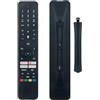 VINABTY CT-8563 Telecomando vocale sostitutivo Adatto per JVC LT-65VAQ7255 LT-55VAQ7255 LT-70VAQ7255 Aiwa LED-438UHD und compatibile con Telefunken Toshiba Smart TV RC45160 RC43160 30111973