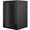 Acer LANBERG - Rack Cabinets Wall-Mounted Rack 19 Demounted Flat Pack 18u/600x600mm Black