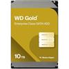 Western Digital WD Gold WD103KRYZ - Disco rigido - Enterprise - 10 TB - Interno - 3,5 (8,9 cm)