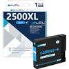 LCL Cartucce d'inchiostro Compatibile PGI-2500 PGI-2500XL PGI-2500XLC(Ciano | Sostituzione per CanonMAXIFY IB4000 iB4050 iB4100 iB4150 iB4155 MB5050 MB5100 MB5150 MB5155 MB5350 MB5400 MB5450
