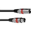 Omnitronic Cavo XLR OMNITRONIC 0,5m 3 Poli Maschio/Femmina, Cavo Audio Bilanciato Professionale per Microfono e Mixer