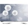 GPDNBIEU, Modello di pittura Copertura for televisione Panno Arte moderna Protezione antipolvere for schermo TV montata a parete, Colore:A(B,45 48in(110x65cm))