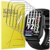 Blueshaweu 6 Pezzi Pellicola per Poounur Smartwatch 1.85 P66E, Pellicola Protettiva per Poounur P66E Smartwatch, Sensibile al Tatto, Senza Bolle, HD Trasparente TPU Film (Transparent)