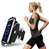 CoverKingz Supporto sportivo universale per smartphone da 4,0 - 7,0 pollici - Bracciale sportivo con scomparto per chiavi - Custodia per la corsa - Nero