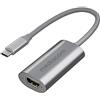 MEDIACOM - Convertitore interfaccia video - USB-C (M) a HDMI (F) - alluminio - supporta 4K 60 Hz