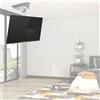 RAJYQODIS Supporto TV Motorizzato, Sollevatore Elettrico Telescopico con Sollevamento Automatico, Supporto tv Motorizzato per TV da 32-70 Pollici, capacità di Carico 45kg/99Lbs (White)