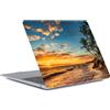 FFBOFFC Custodia Compatibile con MacBook Pro 16 Pollici 2023 2022 2021 Modello A2991 M3 A2780 M2 A2485 M1 Pro/Max, Plastica Custodia Rigida Protettiva Case, Spiaggia dorata