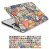 FFBOFFC Cover Compatibile con MacBook Pro 13 Pollici 2012 2011 2010 2009 2008 Vecchia Versione Modello A1278 con CD-ROM, Plastica Protettiva Rigida Custodia & Tastiera Cover, Colore vintage