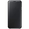 Samsung Wallet Custodia per Galaxy J7 (2017), Nero