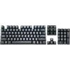 FRTEFSQ Set di tappi per tasti in ABS, compatibili con Corsair K70 LUX/K70 RGB/K68/Reactor MK2, semitrasparenti, layout americano, tastiera meccanica da gioco, tasti di ricambio (set completo 104 tasti)