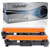 alphaink 2 Toner CompatibilI con HP CF217A 17A per stampanti HPLaserJet Pro M100 M102 M102a M102w M132 M132A M132FN M132FP M132FW M132NW M132SNW M132SNW M134 M134a M130 M130a M130fn M130fw M130nw