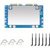 WayPonDEV Banana Pi BPI-R4 NIC BE14 WiFi 7 Modulo per BPI-R4 Scheda Router WiFi Tri-Band Wireless OpenWRT, CPU MediaTek MT7995AV 32 bit RISC-V MCU, con 6 Antenne WiFi 2G/5G/6GHz (Modulo NIC WiFi7)