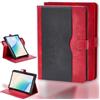 Kinetijy Custodia per tablet Majestic TAB 922 MAX con rotazione a 360 gradi multi-visione angeli in pelle PU custodia a libro rosso