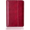 Andy Case Smart Case per Sony PRS T2 (6 pollici) e-book cover morbida, adatta per Sony PRS T2 (6 pollici) intelligente leggera custodia protettiva magnetica all inclusive (bordeaux)
