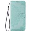 Fertuo Cover Samsung S20 Plus, Custodia Portafoglio a Libro in Pelle Flip Cover con Porta Carte, Kickstand, Chiusura Magnetica [Disegni Mandala] Case Antiurto per Galaxy S20 Plus, Verde