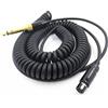 TECKEEN Cavo di prolunga per cuffie AKG Q701 K712 K702 K271S K240S K240MK K181 K141, 1.5 metri, AUX, Argento