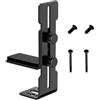 Generico Graphics Card Holder, GPU Support Frame, Chassis Fan Mount, Height Adjustable Bracket, Anti-Sag Metal Tool, PC Home Office Game Setup, 3.31x0.98 Inches, White Black, 1 Piece